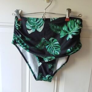 Women's Maternity Lotus Leaves Swim Bottom